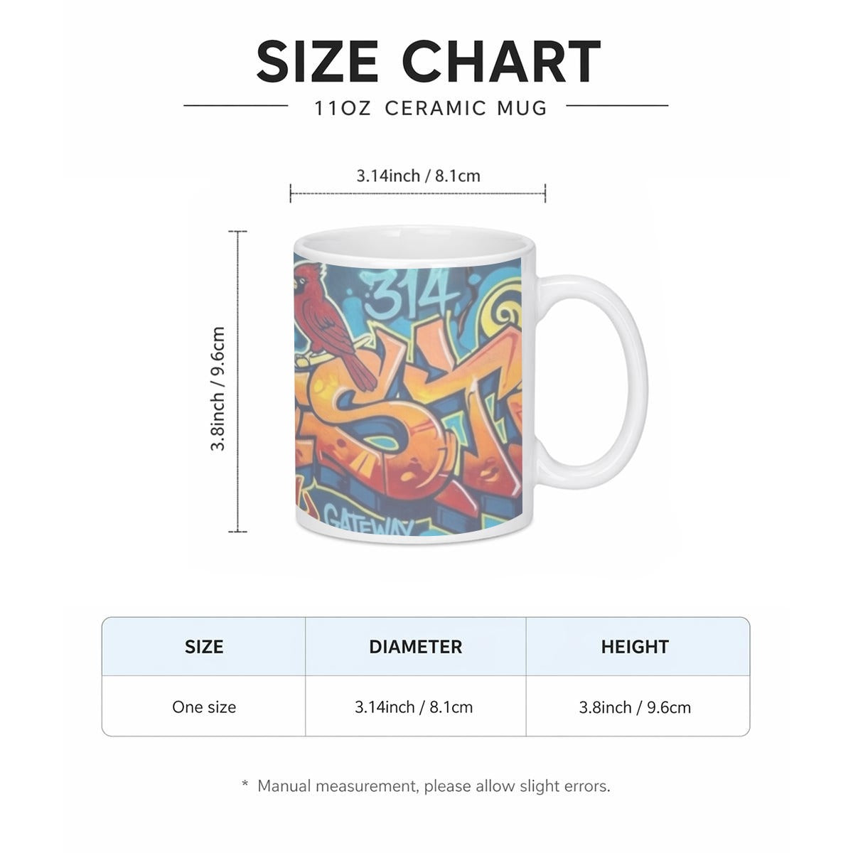 St. Louis in Every Sip | STL 11 oz Ceramic Mug