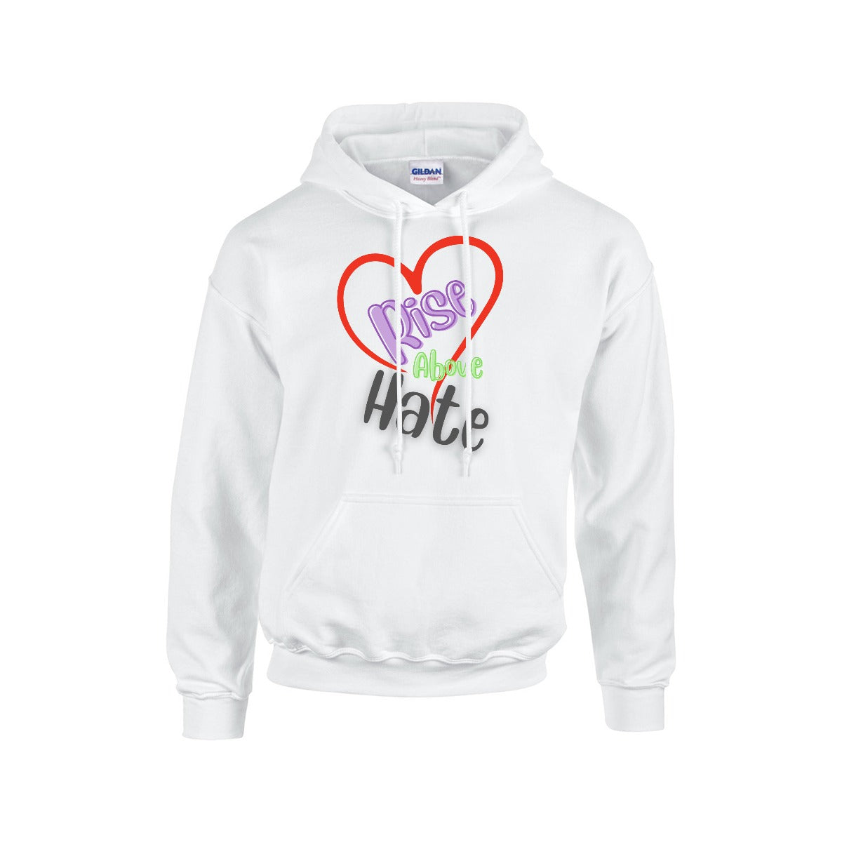 Unisex Rise Above Hate Hoodie