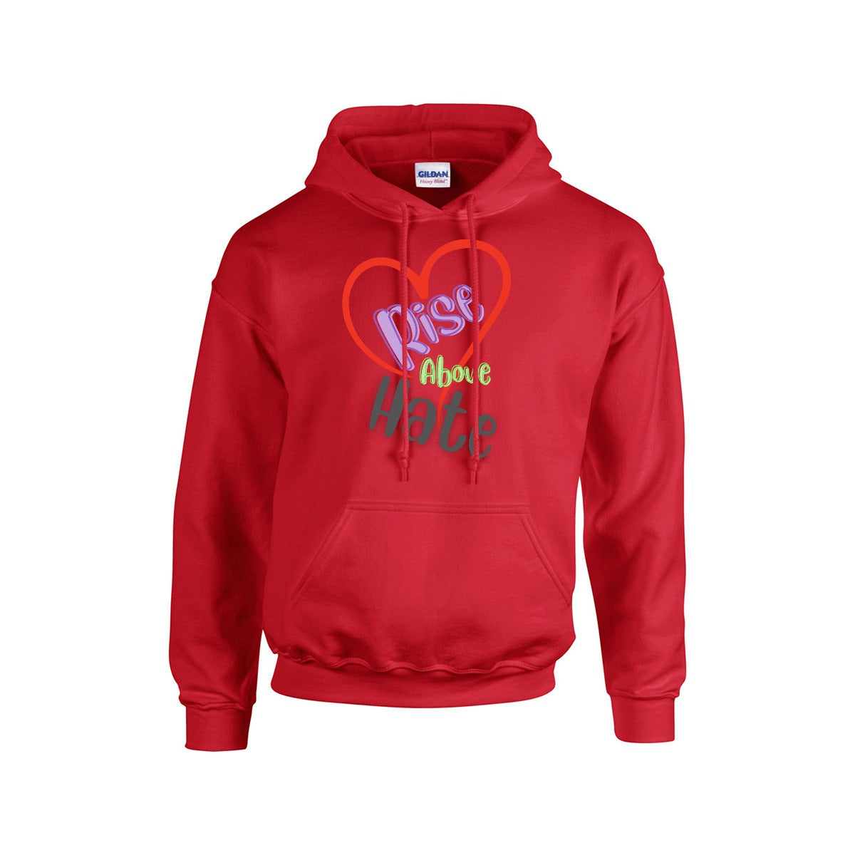 Unisex Rise Above Hate Hoodie