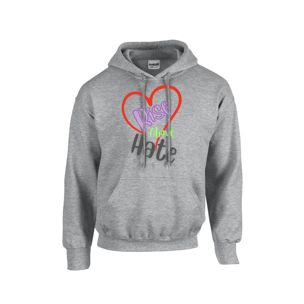 Unisex Rise Above Hate Hoodie
