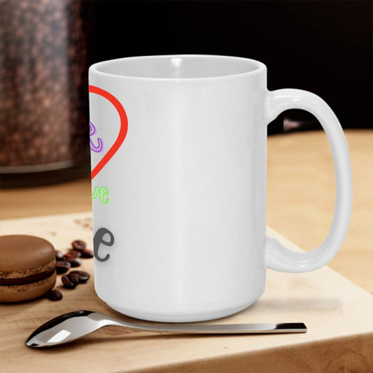 Rise Above Hate 15OZ Mug Printed in USA