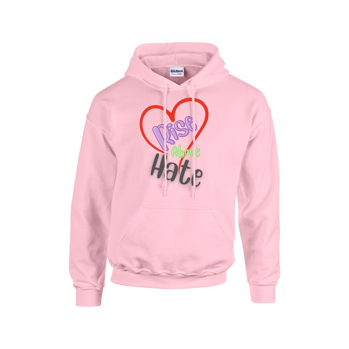 Unisex Rise Above Hate Hoodie