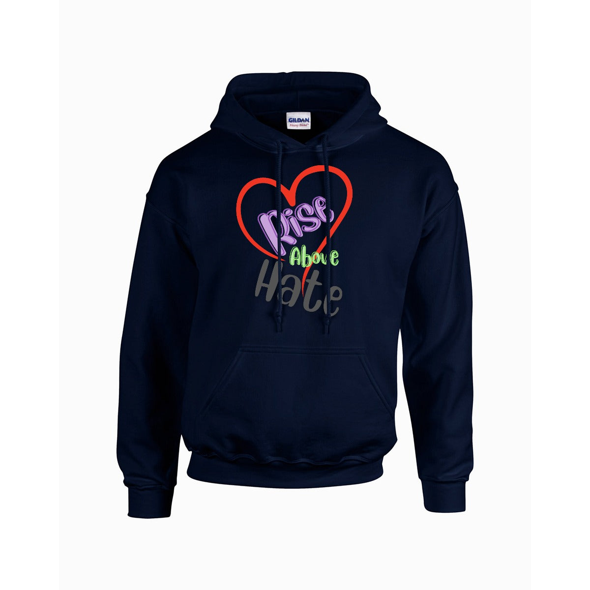 Unisex Rise Above Hate Hoodie