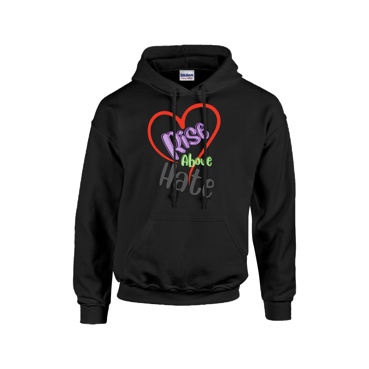 Unisex Rise Above Hate Hoodie