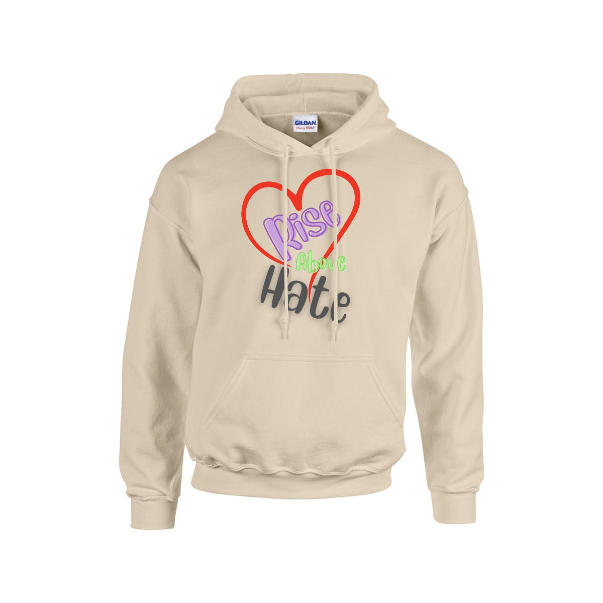 Unisex Rise Above Hate Hoodie