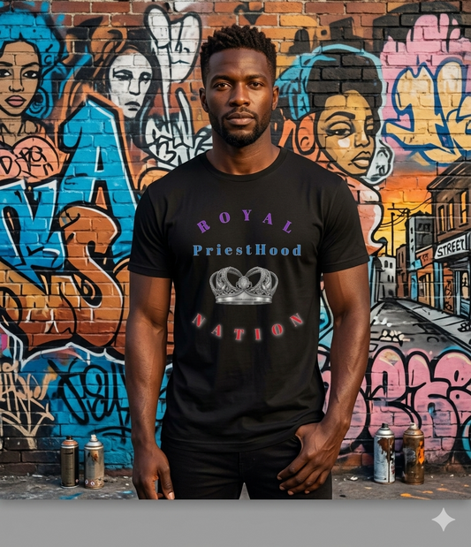 Royal PriestHood Unisex Oversized Short Sleeve T-shirt |Cotton